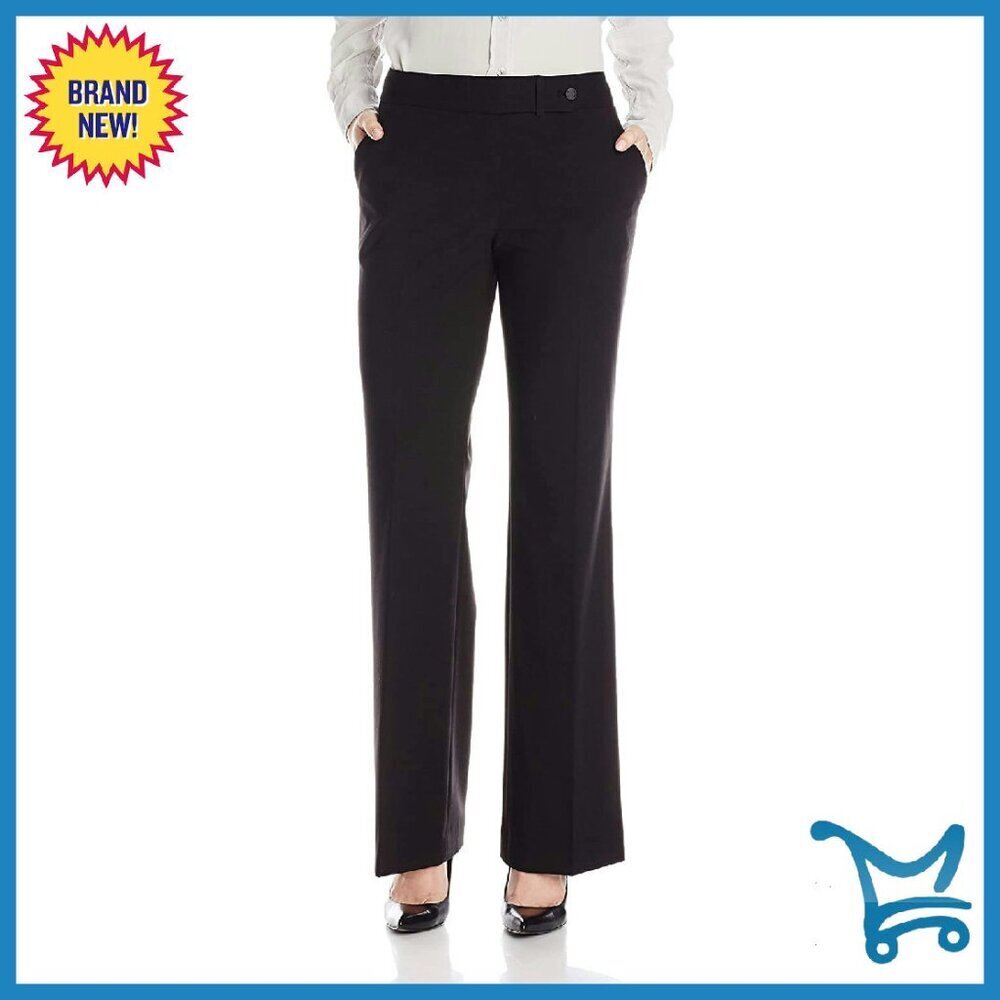 Modern Fit Suit Pants, Flat Front, Slight Flare Leg, Work Wear